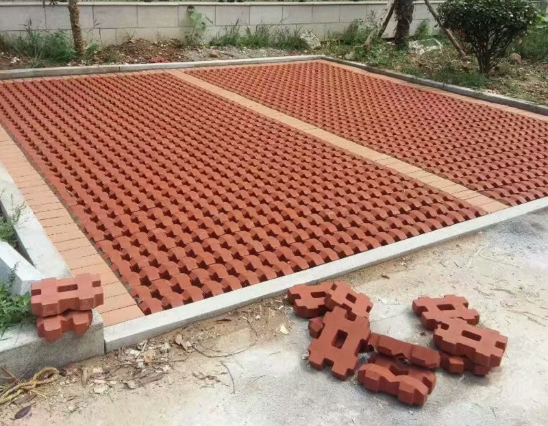 彩砖施工效果图